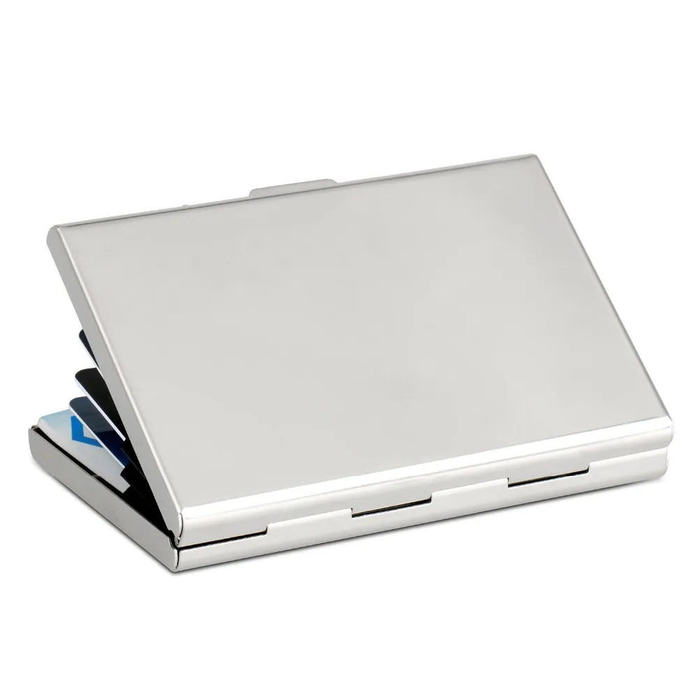 Держатель для карт из нержавеющей стали держатель карт|rfid blocking|storage casestorage stainless