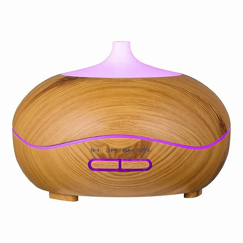 

2018 New 300ml Essential Oil Diffuser with LED Light Wood Grain Ultrasonic Aroma Cool Mist Humidifier for Office Bedroom Spa