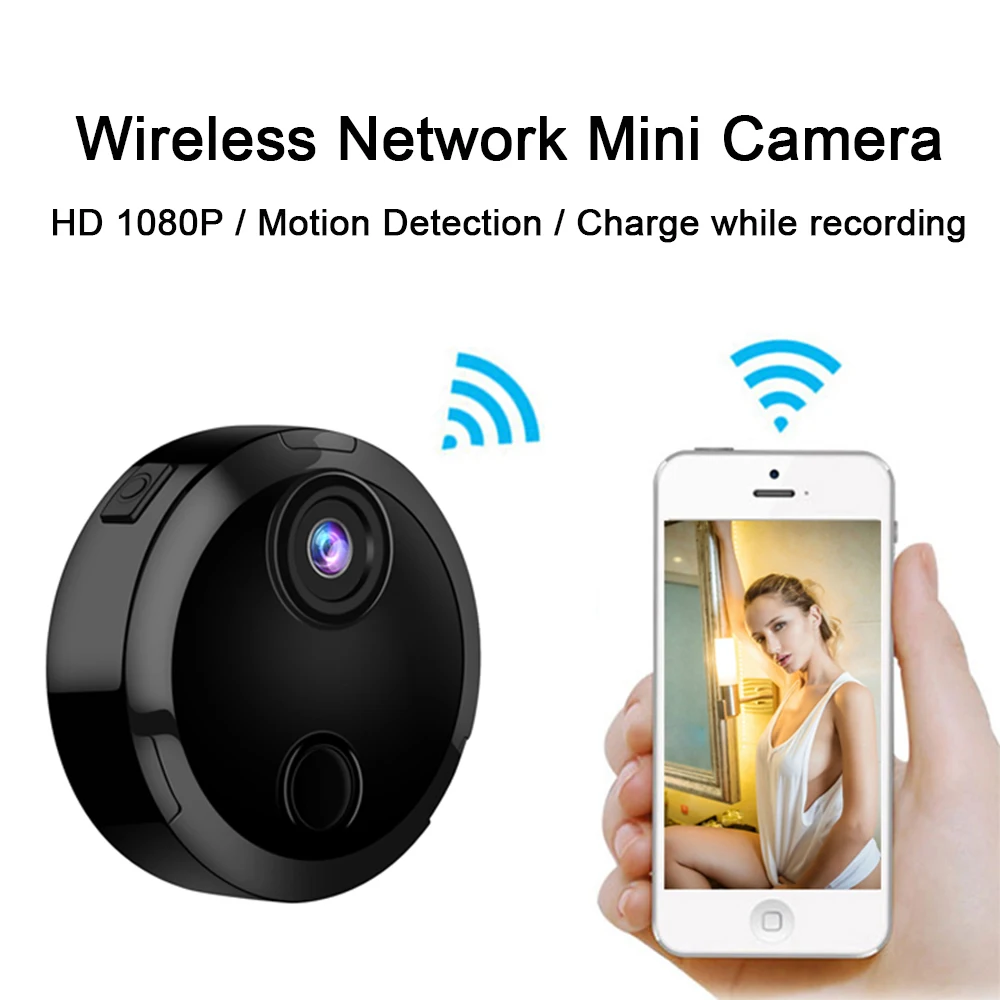 

Smart Wifi Mini HDQ15 Camera HD 1080P IP Network Camera 12 Infrared Night Vision Motion Detection Sensor Car Motion Action
