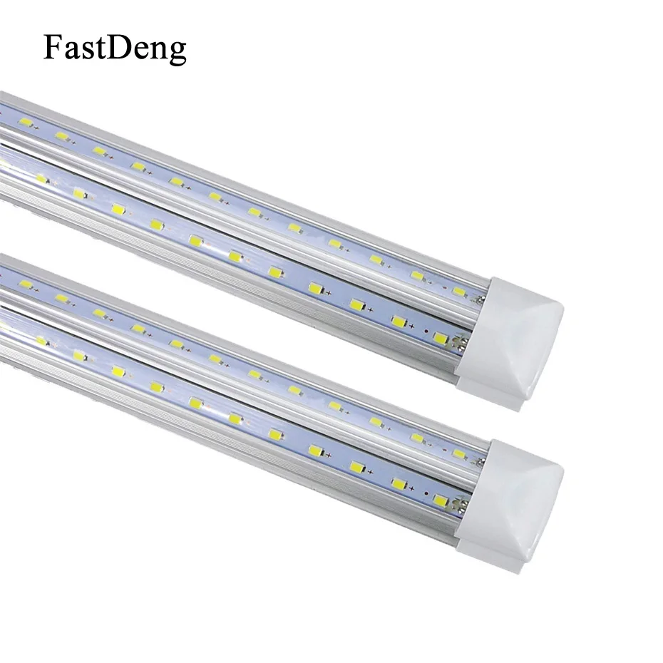 

LED Tube T8 Integrated 600mm 2FT 20W V-Shape Led Bulbs Tubes Light 2Feet AC85-265V 96LEDs SMD2835 2000lm 270 Degree CE ROHS