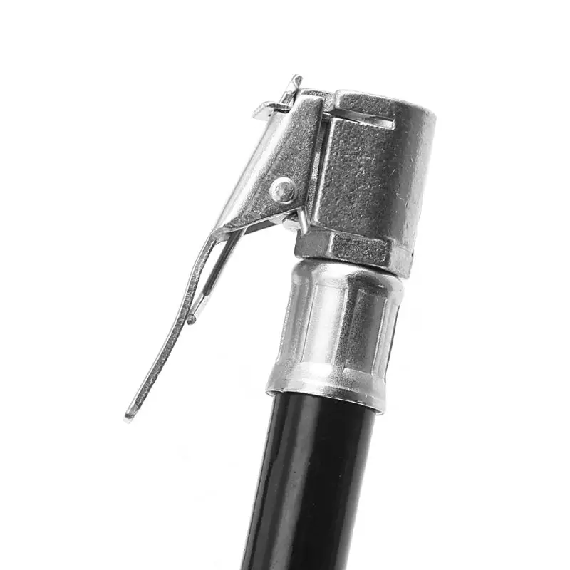 1PC Zinc Alloy Car Air Rubber Hose Lock on Clip Chuck Tire Inflator Self-locking