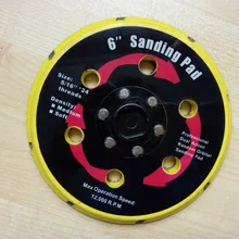 2 шт./лот 15 Отверстия 6 дюймов/150 мм полировки пластины подходят RUPES полировщик с вакуум, шлифовальный диск для электрических sander 6"