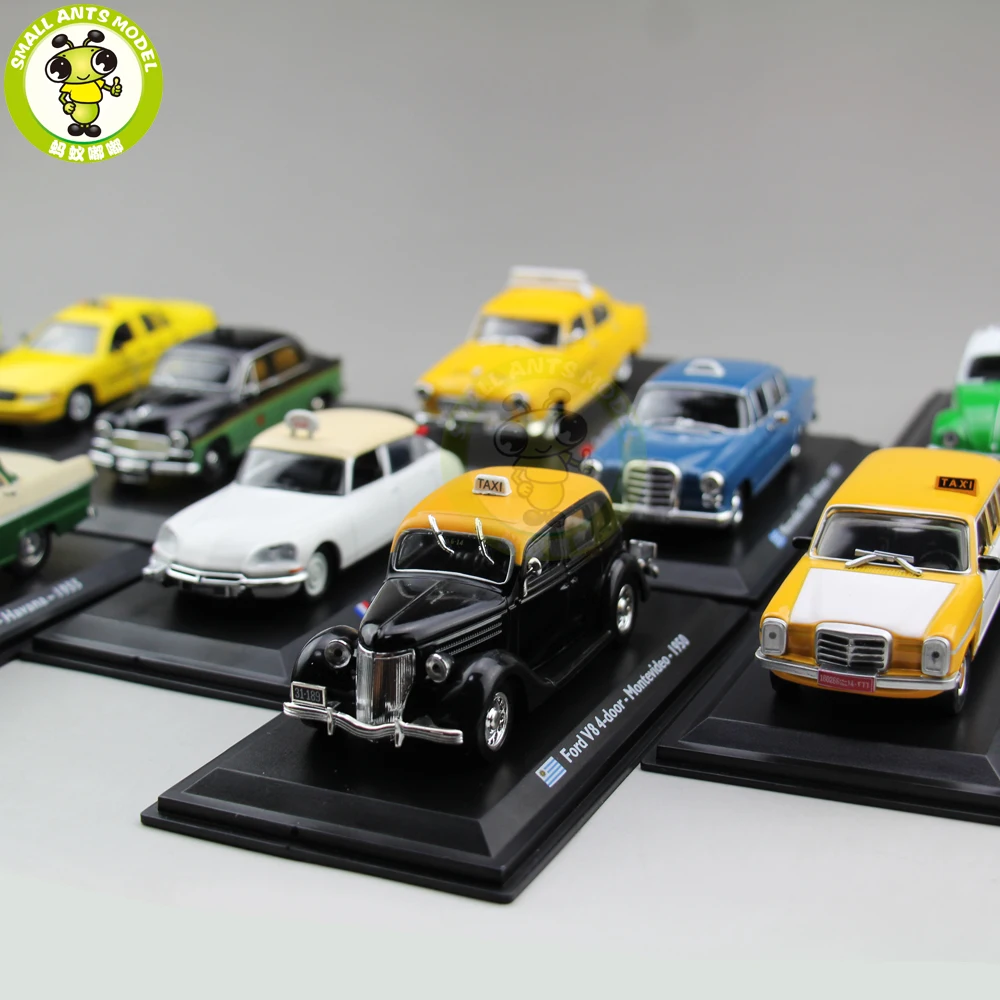 1/43 TAXI Car Model Toy Abenzl GAZ Renault Austin Checker Diecast Car Model Toy Gift Collection