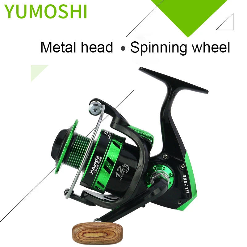 Brand GLFishing Reel Pre-Loading Spinning Wheel Carp Fishing Reels Balanced Rocker For | Спорт и развлечения