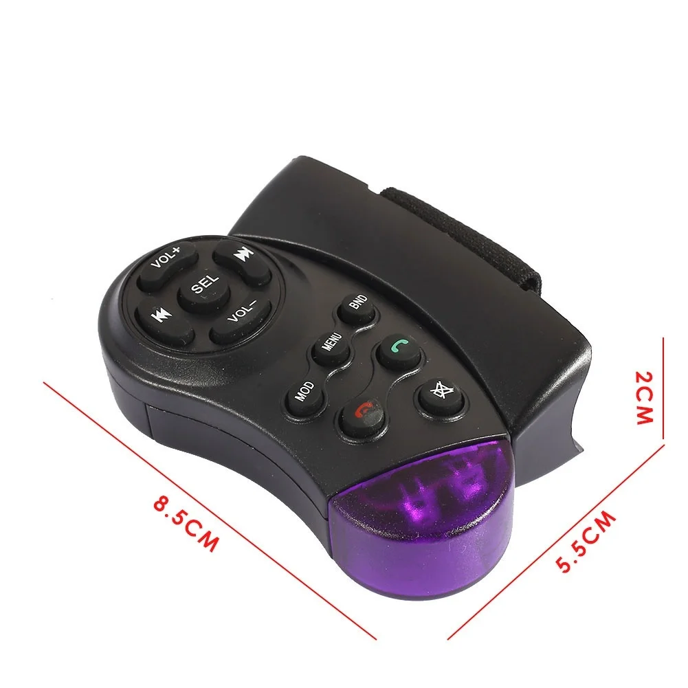 Universal Steering Wheel Button Remote Control Key For GPS Car CD DVD TV MP3 Player Android Car Radio Auto Accessories