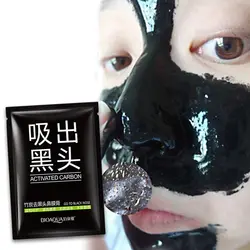 Черный уход Очищение лица маска черные точки на носу средство для удаления пилинг угорь акне средства для ухода за лицом массаж