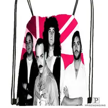 Custom queen Band походная сумка на шнурке Cute Daypack Kids Satchel(черная спина) 31x40 cm#180611-01-05
