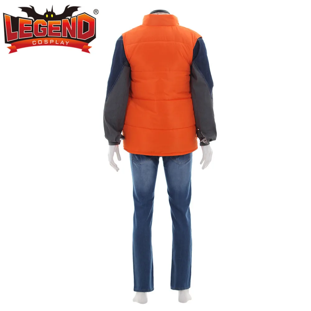 Back to the Future Marty McFly Halloween Carnival Cosplay Costume for Men - Movie Outfit image 3