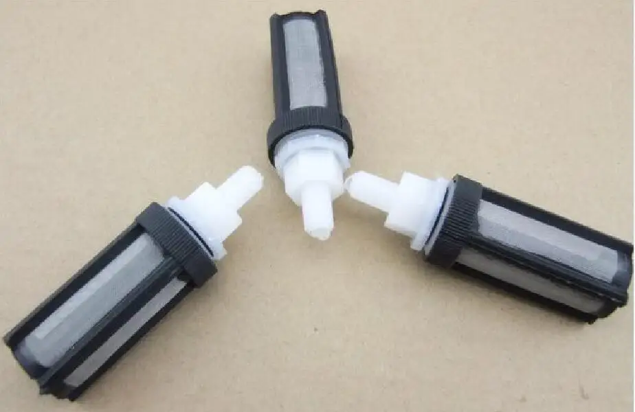 Water Pump filter plastic small strainer leach silicone tube inlet percolator ßß
