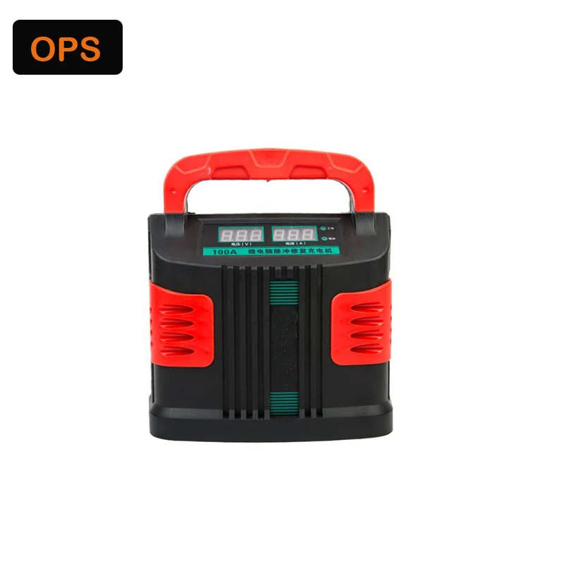 

LCD 12V/24V Portable Motorcycle/Car Automatic Smart Lead Acid Battery Charger for Input 220V 50HZ