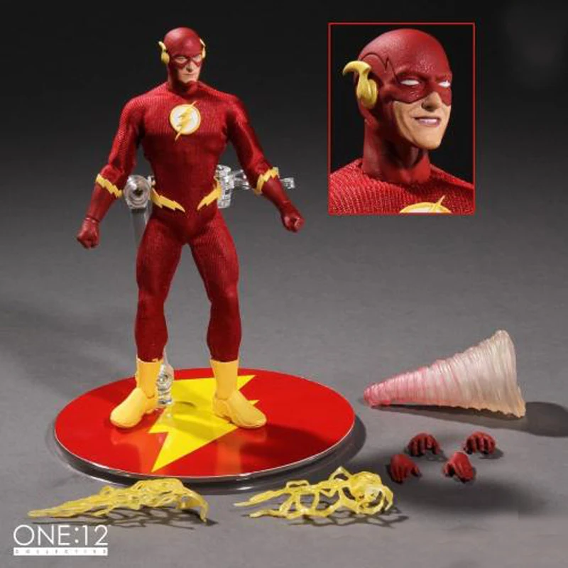 Mezco Super Hero Flash& Zoom One: 12 коллективные игрушки 6,5"