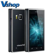 2016 vkworld t2 flip smartphone 13.0mp kamera 4,0 zoll android 5.1 dual sim 8 gb rom 1 gb ram mtk6580 quad core telefon gps WIFI