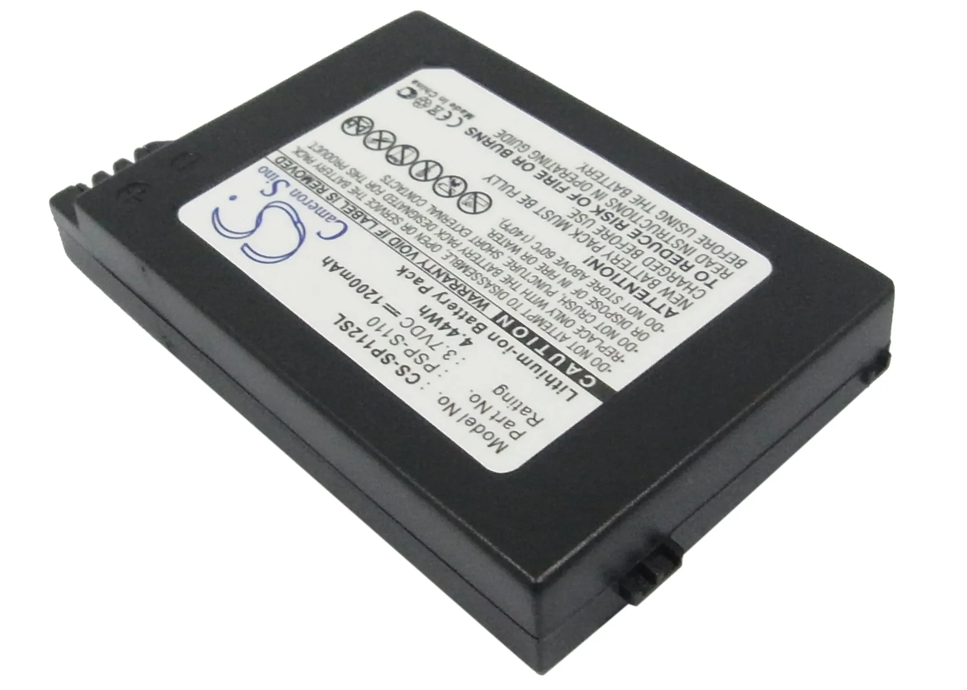 Аккумулятор Cameron Sino 1200mAh psp-S110 для sony Lite, psp 2th, psp-2000, psp-3000, psp-3004, Silm