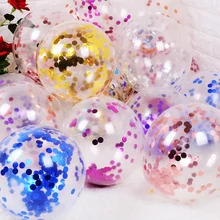 1 шт. цветной воздушный шар с блестками, воздушно-пузырьковая воздуходувка, игрушка для детей, мыльная вода, мультяшный водный подарок, детский ручной насос, воздуходувка