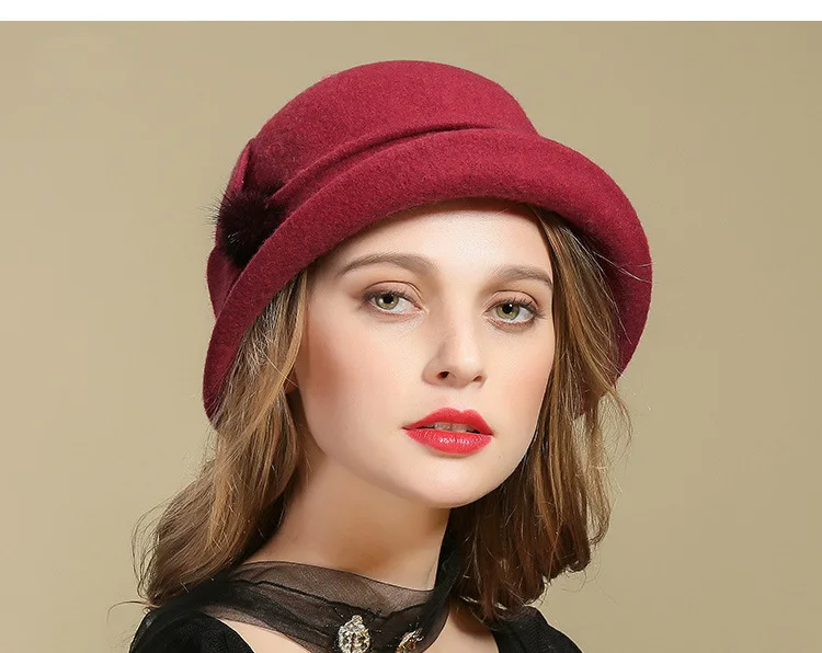 1 gorro para mujer elegantes para invierno