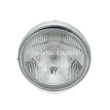 Chrome Галогенные Лампы Фар Для Honda CB400 CB500 CB1300 Hornet 250 600 900 VTEC/VTR 250 Прозрачные Линзы Head свет