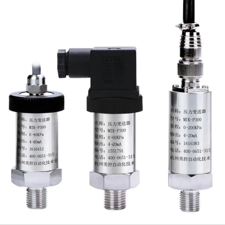 

Pressure Sensor Diffusion Silicon Pressure Transducer Sensor High Precision 4-20mA Hydraulic Pressure and Hydraulic Pressure