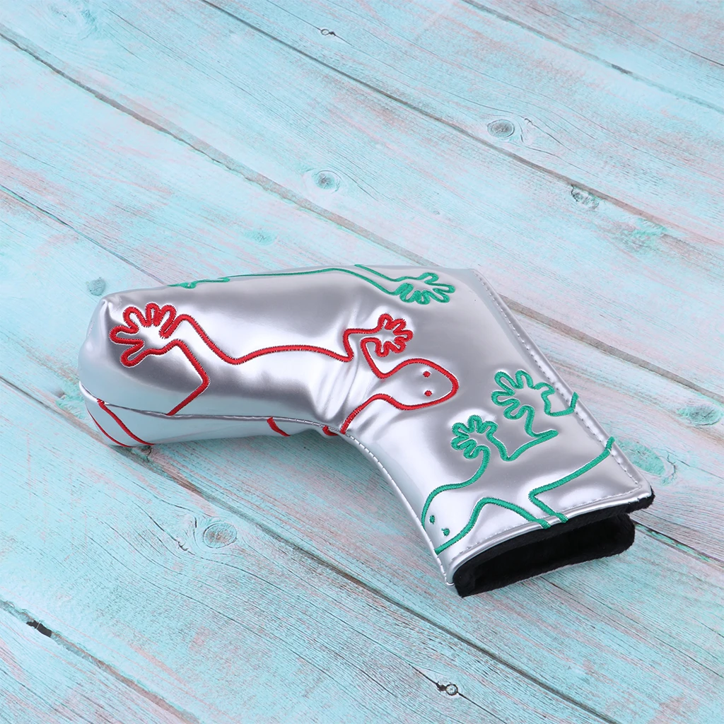 Perfeclan PU Leather Golf Blade Putter Headcover Head Cover Guard Sleeve Bag