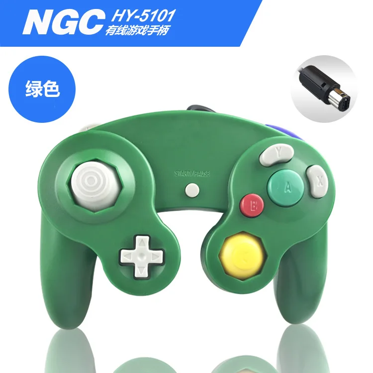 Проводной контроллер для NX NGC wii wiiu Gamecube, консоль для ноутбука, компьютер для kingd NGC Gamepad, контроллер PC GC, ручной джойстик