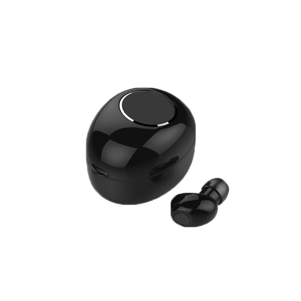 

ECHILI Mini Wireless Earphone Bluetooth Headset Earbud With 850mAh Charging Box Hands-free For Phone PC Car Muisc Talk Audiobook
