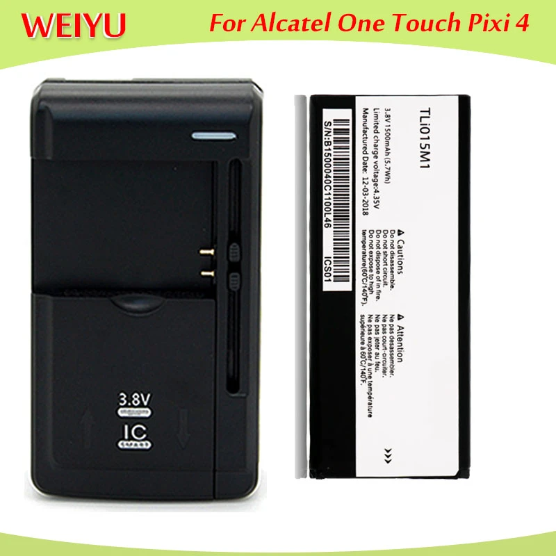 TLi015M1 de 1500mAh para teléfono, acumulador cargador Universal, para teléfonos móviles, TLi015M1, de 4034A, 4034X, 4034F, 4034D|Baterías para teléfonos - AliExpress