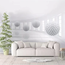Beibehang пользовательские обои 3d Фото Фреска свежий белый скандинавский шар гостиная спальня фон обои 3d papel де parede