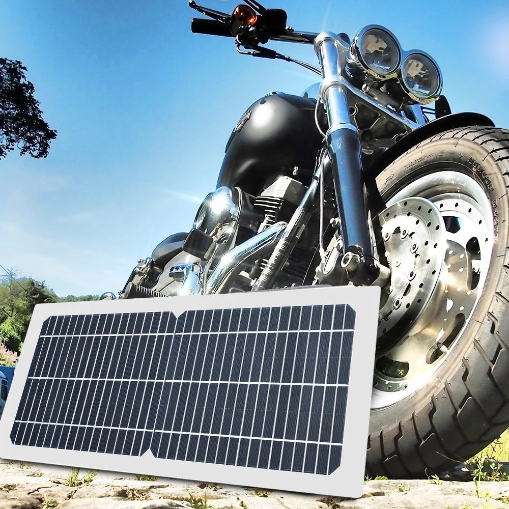 semi-flexível monocristalino célula solar módulo diy conector ao ar livre dc 12v carregador