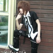 27-37! Новое поступление, мужские брюки с заклепками и дырками, одежда в стиле панк, обтягивающие брюки, неосновные брюки, костюмы для певицы