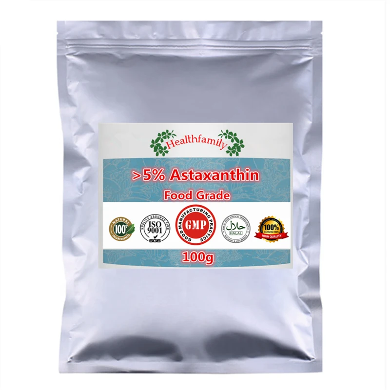 

Natural Haematococcus Pluvialis Extract >5% Astaxanthin Powder Powerful Support for Eye and Nervous System Health Anti Cancer