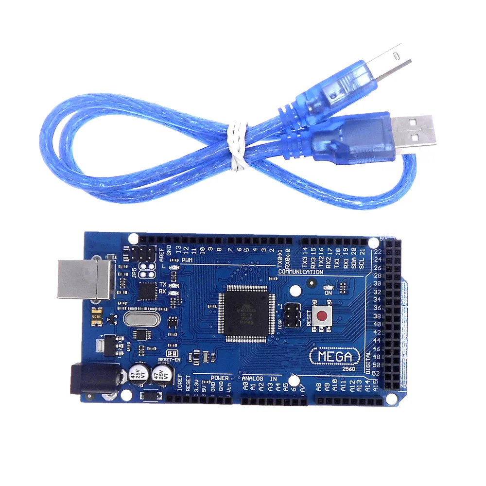 Мега 2560 R3 доска 2012 Offcial версия с ATMega16U2 чип Интегрированный драйвер ATMega |