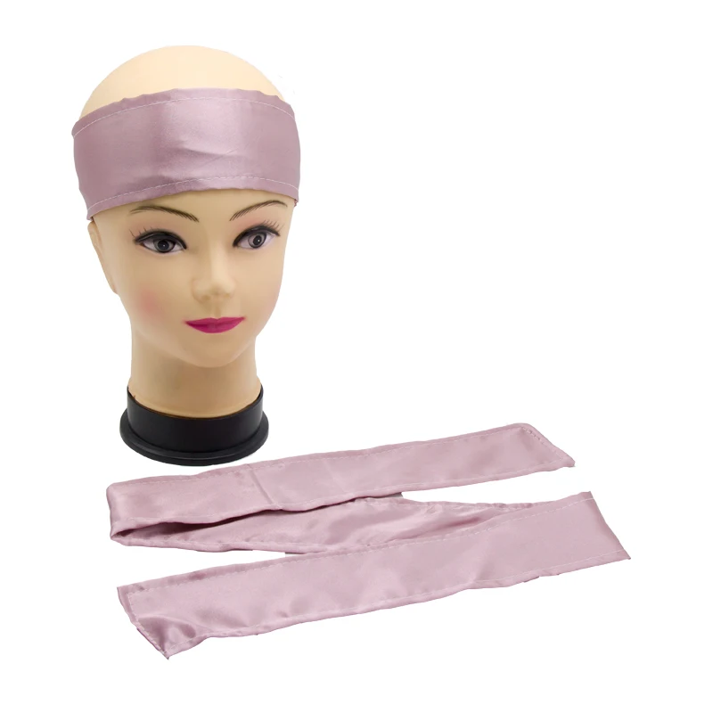 Blank Stock 2019 Virgin Hair Extensions Satin Head Scraft Wraps Band Women Human Peach Scarf Wrappi | Дом и сад