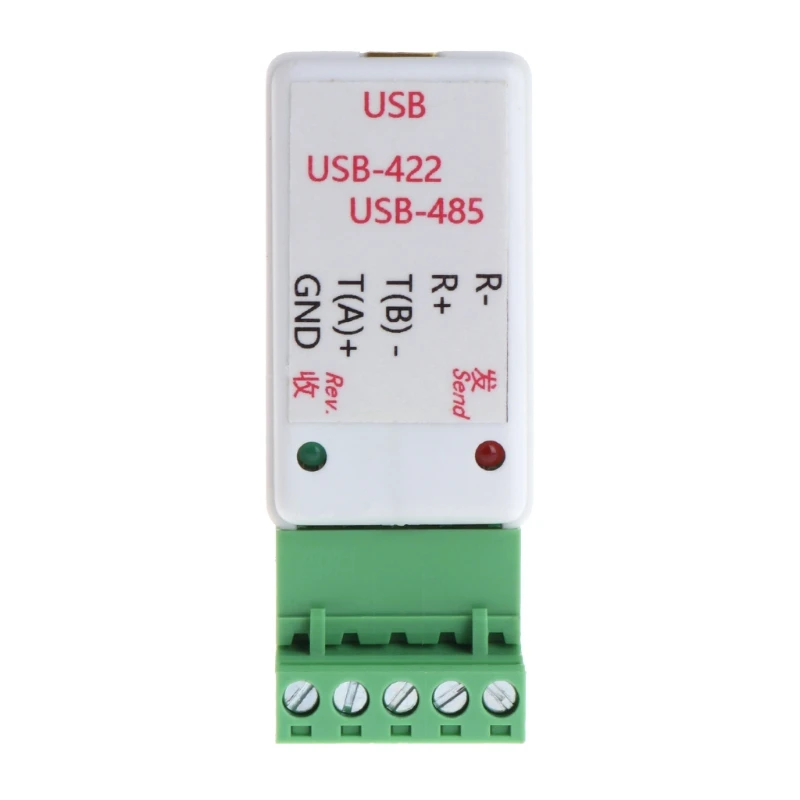 2 in 1 USB to RS422& RS485 Converter Adapter with CH340T Support 64b Win7 Linux