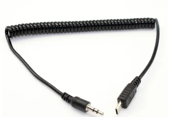 

3.5mm-S2 Remote Control Shutter Connect Cable Cord for Sony A9 A7 A7R A7S A7SII A7RII A7M2 A7RIII A6500 A6300 A6000 A5100 TW-283