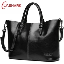 LY. АКУЛА большие сумки женские натуральная кожа сумки через плечо сумочки женские сумки для женщин черная сумочка через плечо женская большая женская сумка из натуральной кожи красная сумка с короткими ручками