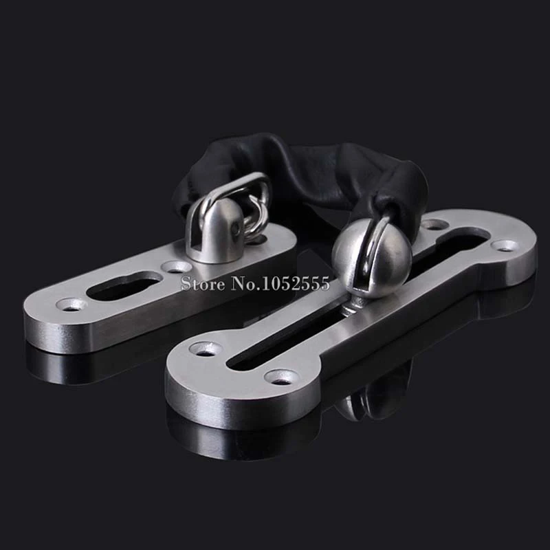 5PCS/lot Stainless Steel Door Chain Lock Security Anti