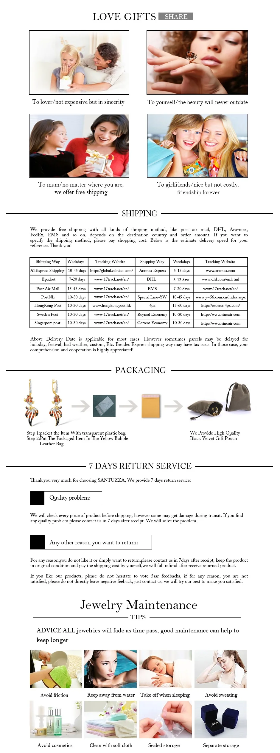 3 - shipping N return  policy