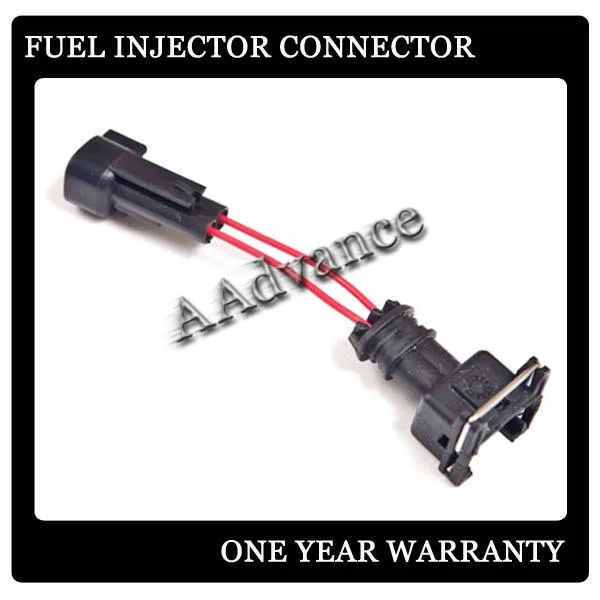 Fuel Injector Male Female Plug Adapter,Injector Adapter Wire EV1 Female