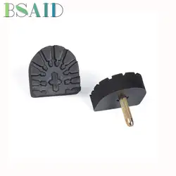 BSAID6 размер черный штырь Высокий Каблук Протектор дюбель стилет Ремонт Замена наконечники шпильки подъемы ручки на каблуке уход за обувью