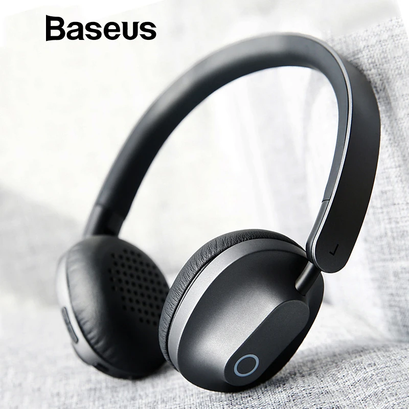 

Baseus D01 Wireless Bluetooth Headphone Stereo bluetooth earphone wireless headset Young attitude headphones with Mic for phone