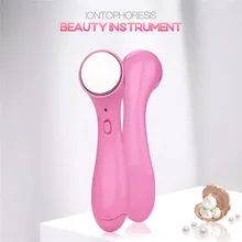 Máquina anti-envelhecimento elétrica de alta frequência ultra-sônico dispositivo da beleza facial ionic face cleaner remoção do enrugamento pele lift massager