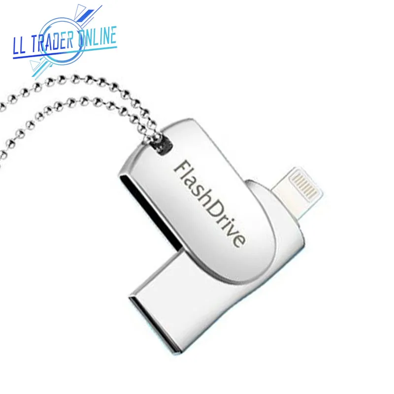 

LL TRADER USB Flash 32GB For iOS iPhone iPad iPod Android Pen Drive Storage OTG USB 2.0 128GB USB Memory Stick Flash Drive 64GB