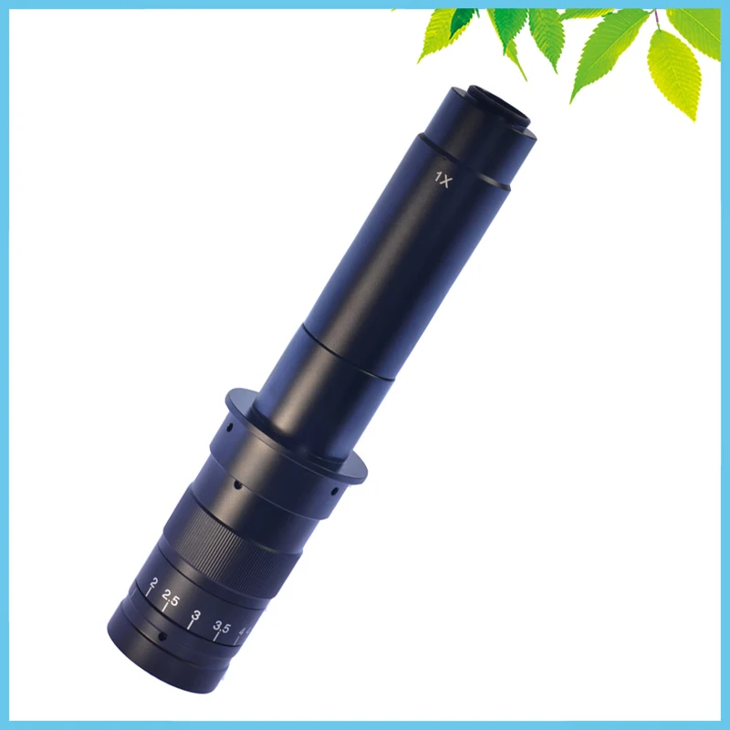 

300X Professional Industrial Digital Microscope Lens Monocular 0.7X-4.5X Electronic Video Camera Lens