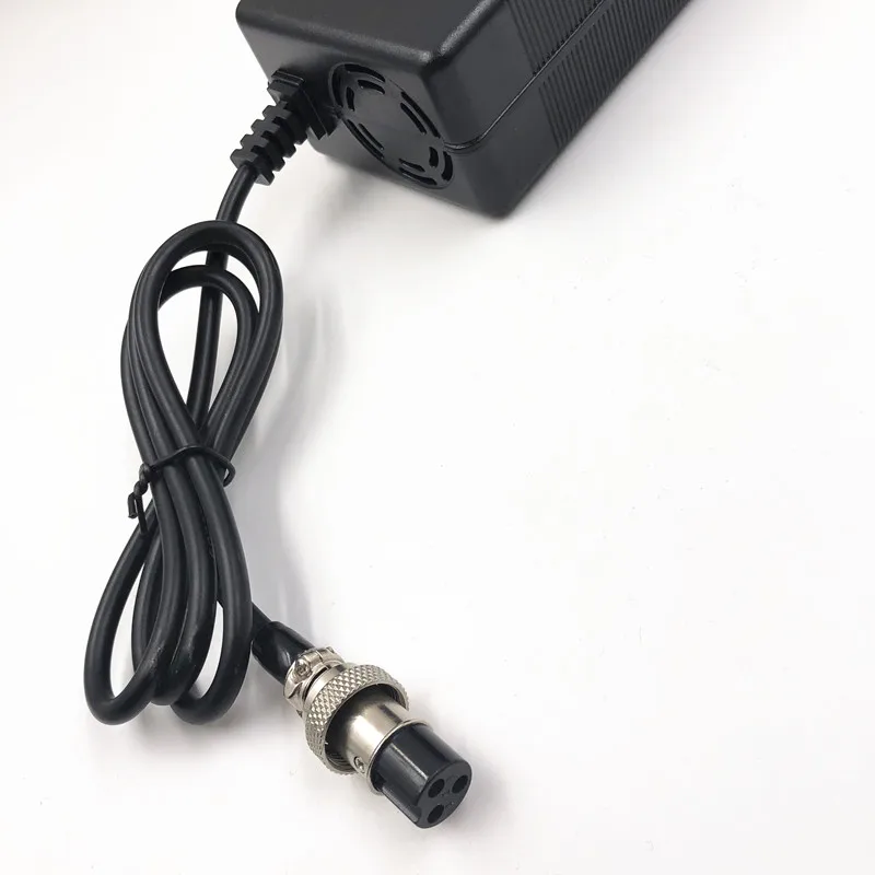 3pin fêmea xlr conector para 16s 60v e bicicleta scooter bateria