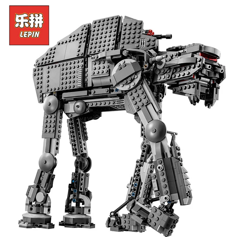 

Lepin 05130 1541Pcs Star Wars Figures First Order Heavy Assault Walker Set Model Building Kits Blocks Bricks Toy LegoINGly 75189