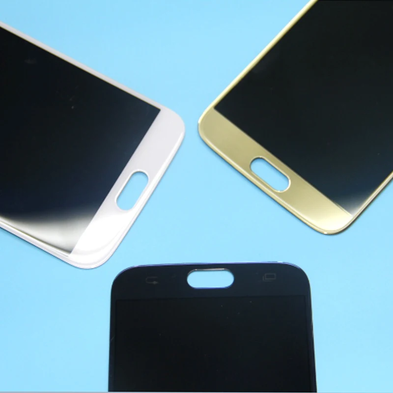 1 шт. для Samsung GALAXY S6 G920 G920F ЖК дисплей сенсорный экран дигитайзер сборка синий белый