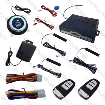 

Smart Key RFID Car PKE Alarm with Remote Start Push Start Vibration Warning Many Key Blades are Selectable Carsmate