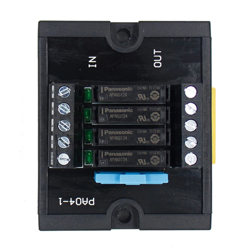 4 тонких реле PNP Control 24V DIN монтируемый релейный модуль|Реле| |