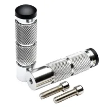 Universal CNC Aluminum Motorcycle M8 Fixing Foot Rests Peg Pedals For KTM Honda Kawasaki Yamaha Moto Motorcross Rearset