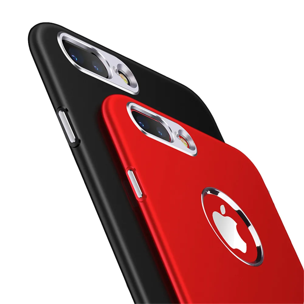 

20pcs/lot Soft Silicone cases For iPhone 8 Case 6 6s 7 Plus Metal Camera Full Back Cover Case For iPhone X Xs Max XR 5 S SE Case