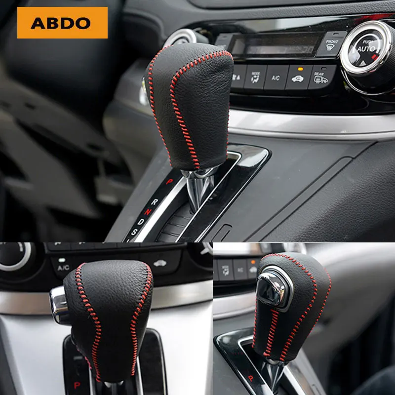 Car Accessories Gear Shift Collars Knob Cover for Honda CRV 2012 2013